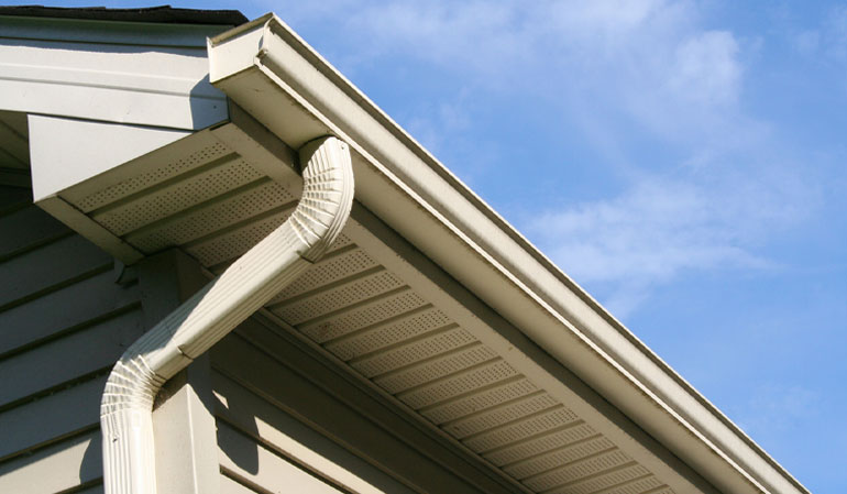 Sheppard Exteriors gutter repair, gutter replacement, gutter cleaning and gutter guard services