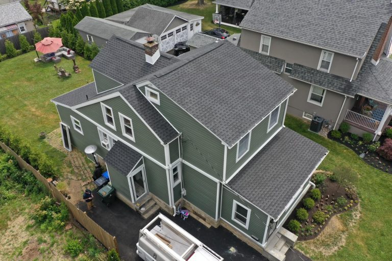 Glenside, PA Exterior Transformation – GAF Roofing, CertainTeed Siding & Seamless Gutters project photo 3