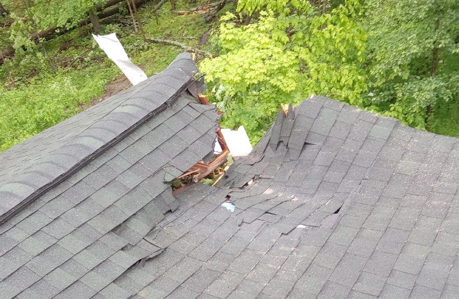 Storm Damage in Gilbertsville, PA