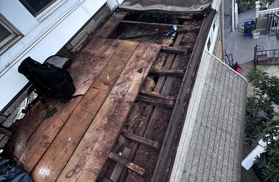 Major Flat Roof Replacement and Porch Rebuild in Grays Ferry, Philadelphia project photo 19