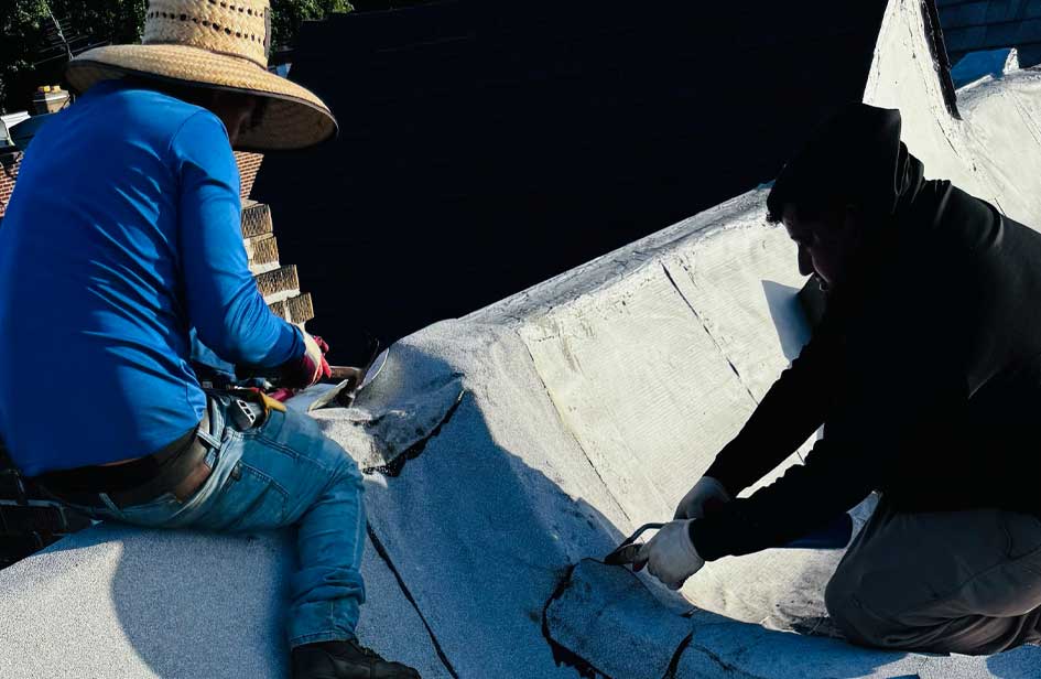 Major Flat Roof Replacement and Porch Rebuild in Grays Ferry, Philadelphia project photo 7
