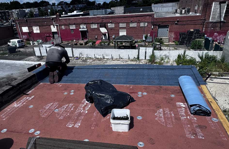 Major Flat Roof Replacement and Porch Rebuild in Grays Ferry, Philadelphia project photo 5
