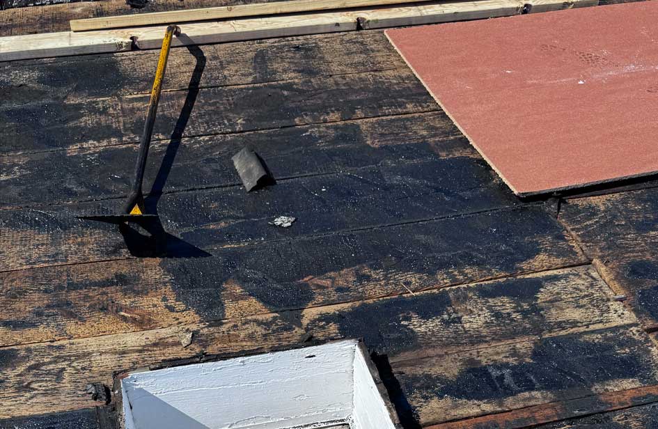 Major Flat Roof Replacement and Porch Rebuild in Grays Ferry, Philadelphia project photo 2