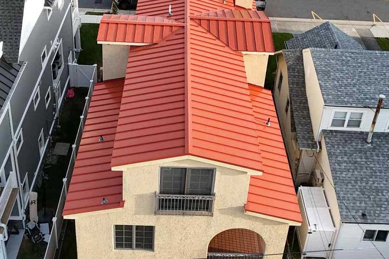 From Terracotta Tile to Metal: A Coastal Roof Transformation in Longport, NJ project photo 3