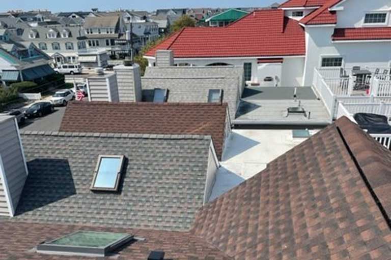 Multi-Surface Roof Installation for an Ocean City, New Jersey Shore Home project photo 5