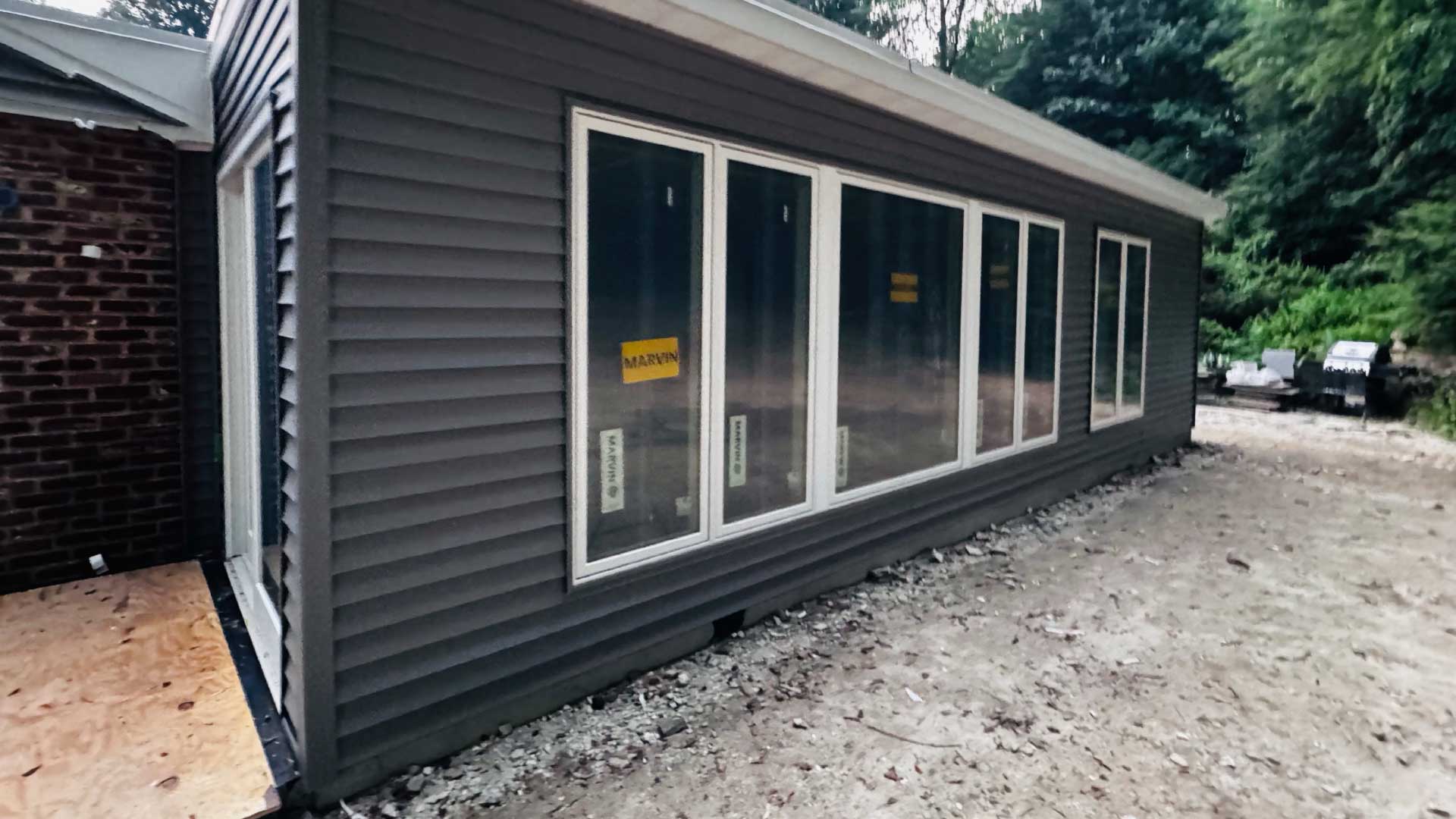 TPO Roofing, Siding and Marvin Window Installation in Glenside, PA project photo 2