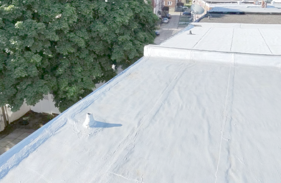 Flat Roof Maintenance and Reflective Roof Coating in Philadelphia project photo 2