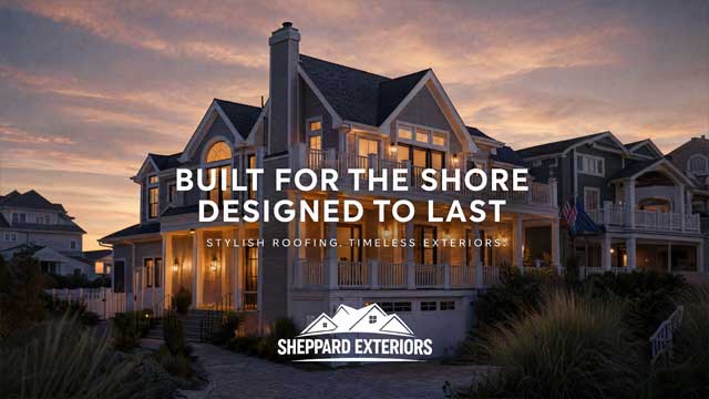 A Beautiful Shore Home Deserves A Roof That Complements Its Architecture.